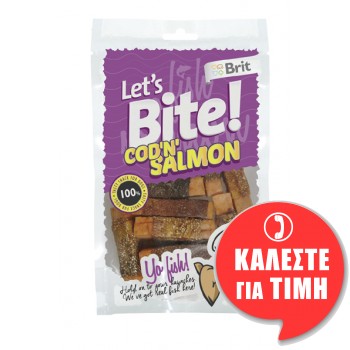 LET'S BITE COD'N'SALMON 80gr LET'S BITE COD'N'SALMON 80gr